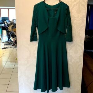 Midi Forest green Dress